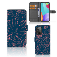 Samsung Galaxy A52 Hoesje Palm Leaves - thumbnail