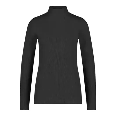 Thermo Col dames shirt lange mouw - Rib - Thermisch ondershirt met hoge hals
