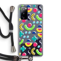 8-bit N°1: Samsung Galaxy S20 FE / S20 FE 5G Transparant Hoesje met koord