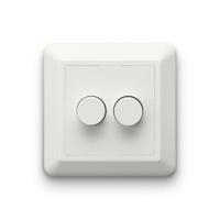 Duo LED-dimmer fase afsnijding 2x100W Duo LED-dimmer fase afsnijding 2x100W