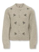 Kids ONLY winter vest meisjes - zand - KogCody - regular fit, gebreid