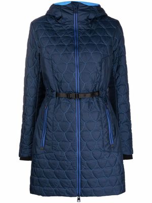 Rossignol doudoune à capuche - Bleu