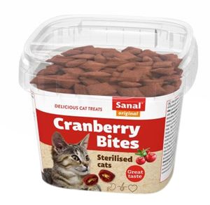 Sanal cat cranberry & chickenbites cup