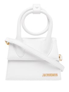 Jacquemus sac à main Le Chiquito Nœud - Blanc