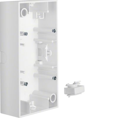 Berker S.1 Opbouwbehuizing 2-voudig polarwit mat