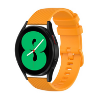 Garmin Venu 3s / Vivoactive 4s / Venu 2s / Vivomove 3s / Forerunner 255s - Sportband met motief - Oranje