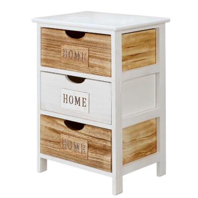 Ladekast Gift Decor Home Wit Bruin 40 x 58,5 x 29 cm