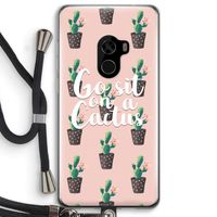 Cactus quote: Xiaomi Mi Mix 2 Transparant Hoesje met koord