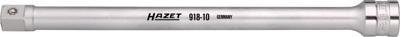 HAZET Verlengstuk 918-10 · 1/2 inch (12,5 mm) vierkant hol · 1/2 inch (12,5 mm) vierkant massief · Lengte: 248 mm