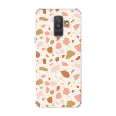 Terrazzo N°18: Samsung Galaxy A6 Plus (2018) Transparant Hoesje