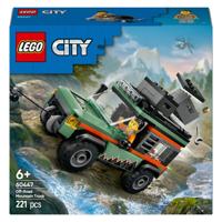 LEGO city 60447 4x4 terreinwagen voor in de bergen LEGO city 60447 4x4 terreinwagen voor in de bergen