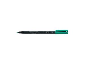 Viltstift Staedtler Lumocolor 313 permanent S groen