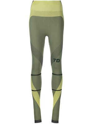 7 DAYS Active legging à logo imprimé - Jaune