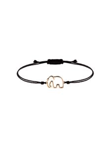 Yvonne Léon 9kt gold and diamond Elephant bracelet - Or