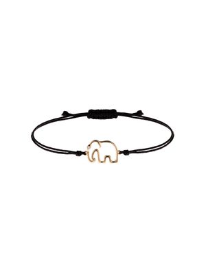 Yvonne Léon 9kt gold and diamond Elephant bracelet - Or