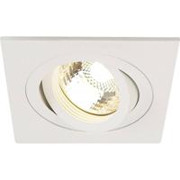 SLV 111721 New Tria 1 Inbouwlamp LED, Halogeen GU10 50 W Wit