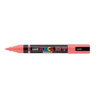 Paintmarker uni posca pc-5br brushpunt m koraal