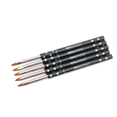 NailPerfect Tools Professional Oval Gel Brush 1Stuks