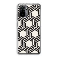 Geometrisch patroon: Xiaomi Redmi Note 10 Pro Transparant Hoesje