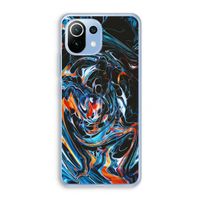 Black Unicorn: Xiaomi Mi 11 Lite Transparant Hoesje