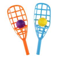 Lobbes Vang- en werpspel blauw/oranje