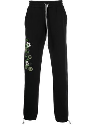 AMIRI pantalon de jogging à broderies - Noir