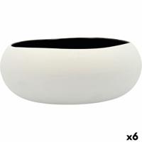 Diep bord Ariane Organic Keramisch Zwart 16 cm (6 Stuks)