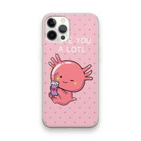 Love You A Lotl: iPhone 12 Pro Max Transparant Hoesje