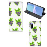 Sony Xperia 10 III | Flip Style Cover | Druiven