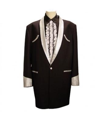 Drape Jacket Black / Silver Lurex-56 (NL) / 46 (UK) | 46% korting Drape Jacket Black / Silver Lurex-56 (NL) / 46 (UK) | 46% korting