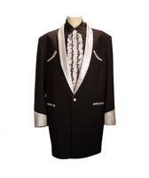 Drape Jacket Black / Silver Lurex-56 (NL) / 46 (UK) | 46% korting