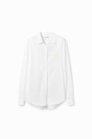 Shirt strepen textuur - WHITE - L