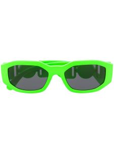 Versace Eyewear lunettes de soleil à monture ovale - Vert