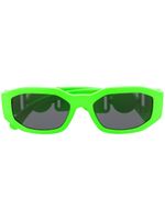 Versace Eyewear lunettes de soleil à monture ovale - Vert - thumbnail