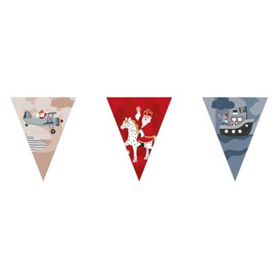 Haza Witbaard Vlaggenlijn sint & co. - 6m