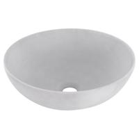 Differnz Slim waskom keramiek | betonlook lichtgrijs | Ø 28.5 x 12.5 cm Differnz Slim waskom keramiek | betonlook lichtgrijs | Ø 28.5 x 12.5 cm