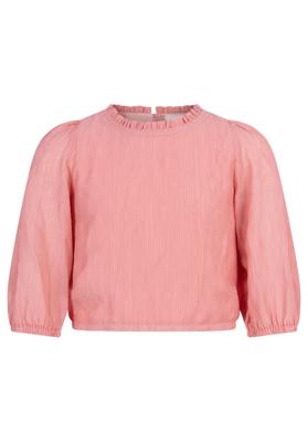Top Alika Crinkle Vis Blushrose