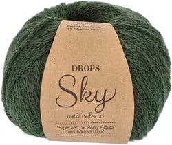 Drops Sky Uni Colour 020 Donkere Klimop