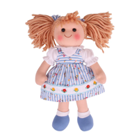 Stoffen Pop Christine - 34 cm Stoffen Pop Christine - 34 cm