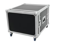 ROADINGER Rack Profi 8U 45cm with wheels - thumbnail