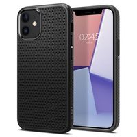 Spigen Liquid Air iPhone 12 Mini TPU Hoesje - Zwart