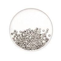 15x stuks metallic sieraden maken kralen in het zilver van 8 mm - Hobbykralen