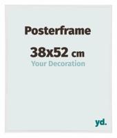 Posterlijst 38x52cm Wit Hoogglans Kunststof Paris Posterlijst 38x52cm Wit Hoogglans Kunststof Paris
