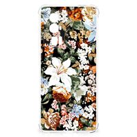 Case voor Xiaomi Poco F5 Pro Dark Flowers - thumbnail