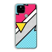 Pop Art #3: Google Pixel 5 Transparant Hoesje