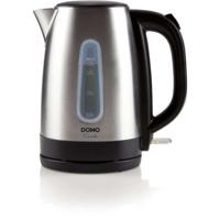 RVS waterkoker - DOMO - DO496WK - 2200 W - 1,7 L - 360° voet - Grijs