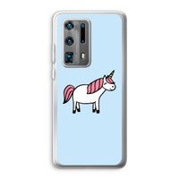 Eenhoorn: Huawei P40 Pro Plus Transparant Hoesje