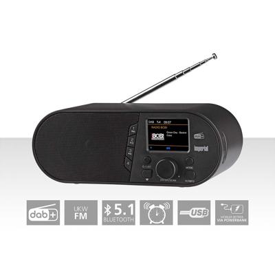 Imperial DABMAN d105 Compacte DAB+ /FM / Bluetooth-radio Zwart - 22-314-00