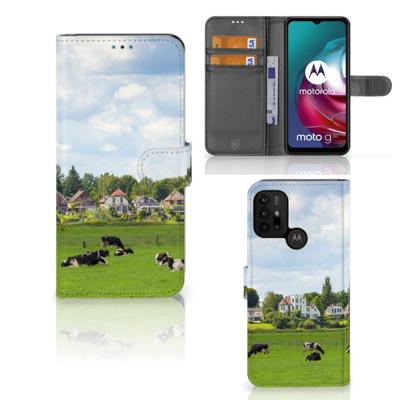 Motorola Moto G10 | G20 | G30 | Telefoonhoesje | Met pasjeshouder | Koeien