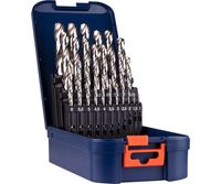 Metaalborenset HSS 1-13mm (25-dlg) geslepen splitpoint Metaalborenset HSS 1-13mm (25-dlg) geslepen splitpoint